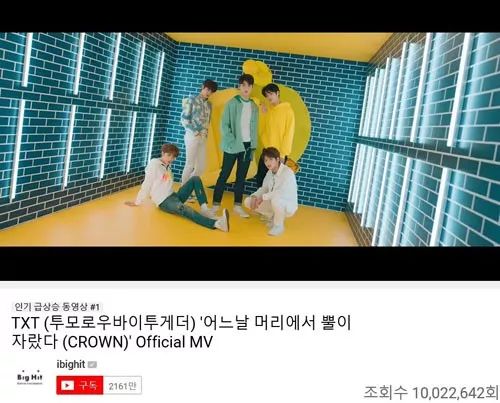 txt出道至今的五首热门单曲,txt出道曲破亿