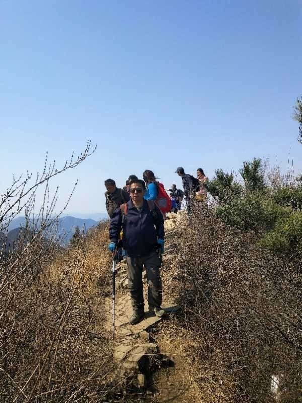 济南梯子山穿越徒步攻略,长清梯子山一日游最佳路线图