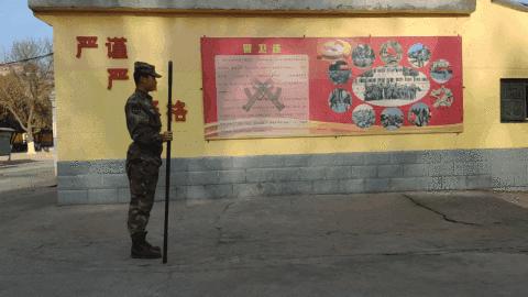 学少林棍法,军中少林