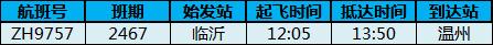 乐清机场最新航班信息,温州机场最新航班取消信息
