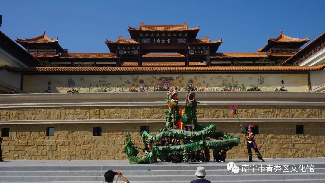 群龙聚首贺新春,青秀区国际传统舞龙邀请赛