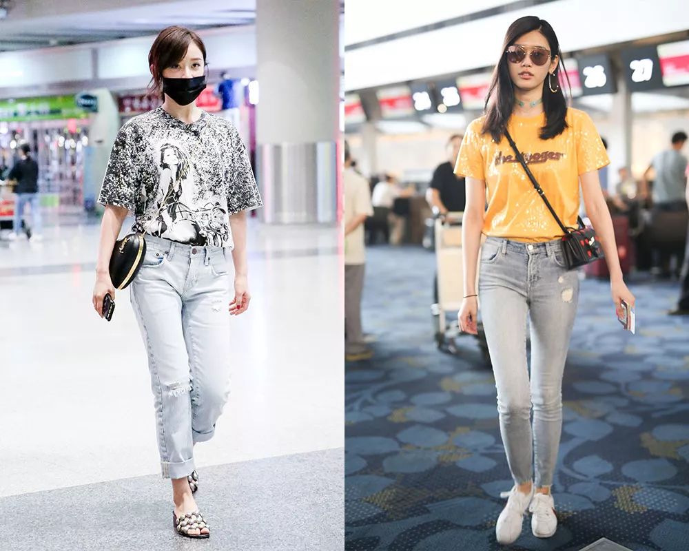 刘雯*服私**里出镜率最高的三种风格短袖，就这么穿了
