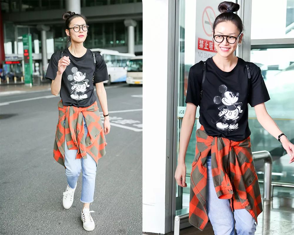 刘雯*服私**里出镜率最高的三种风格短袖，就这么穿了！