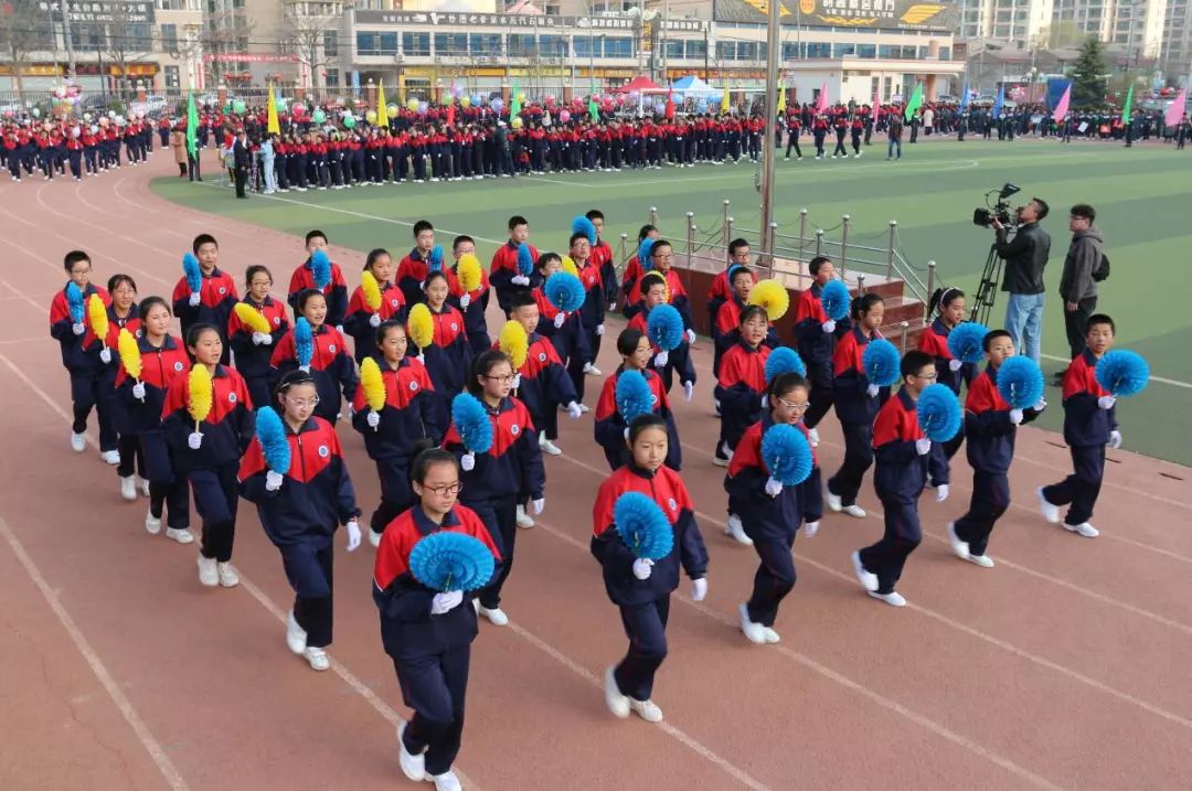 定格校园最美瞬间,明德初中第九届田径运动会