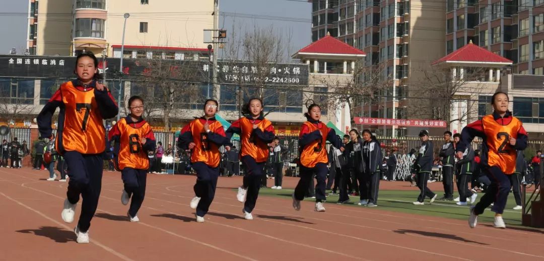 定格校园最美瞬间,明德初中第九届田径运动会