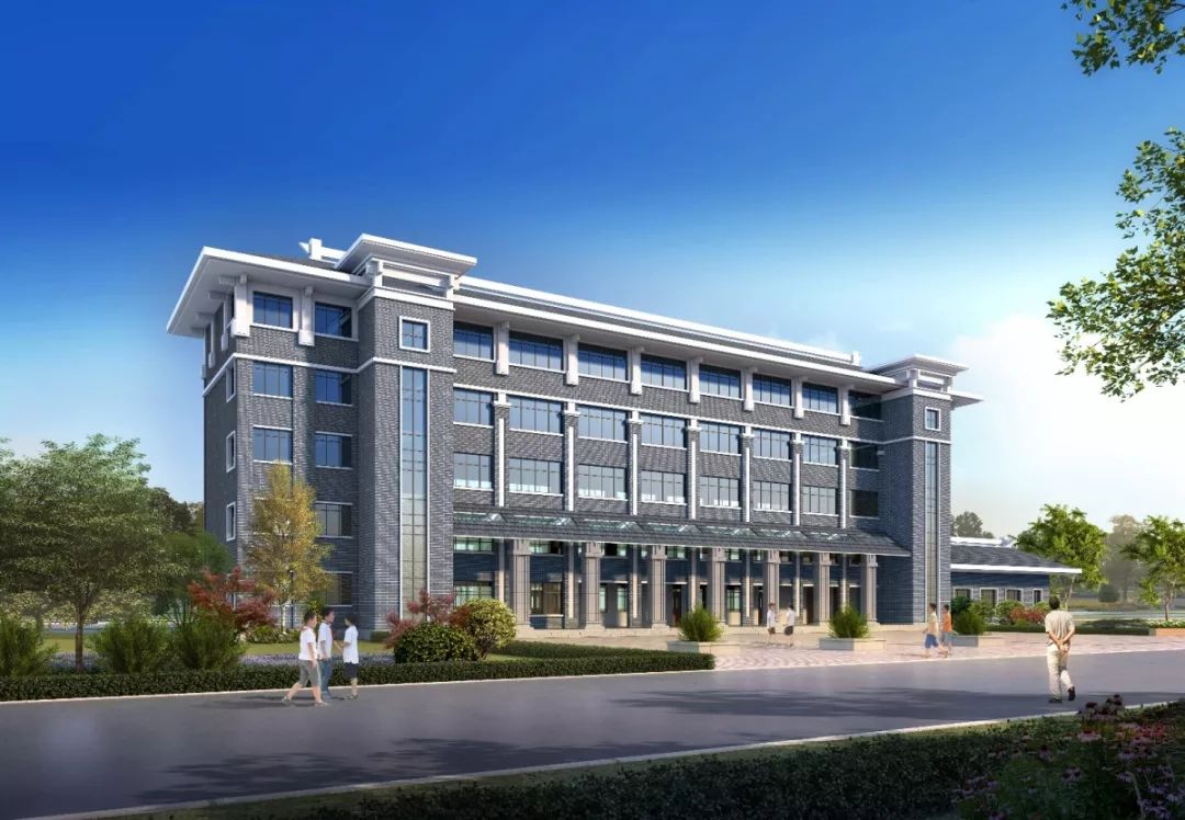 很美！官湖高级中学扩建二期啦！实验室、图书馆、报告厅...