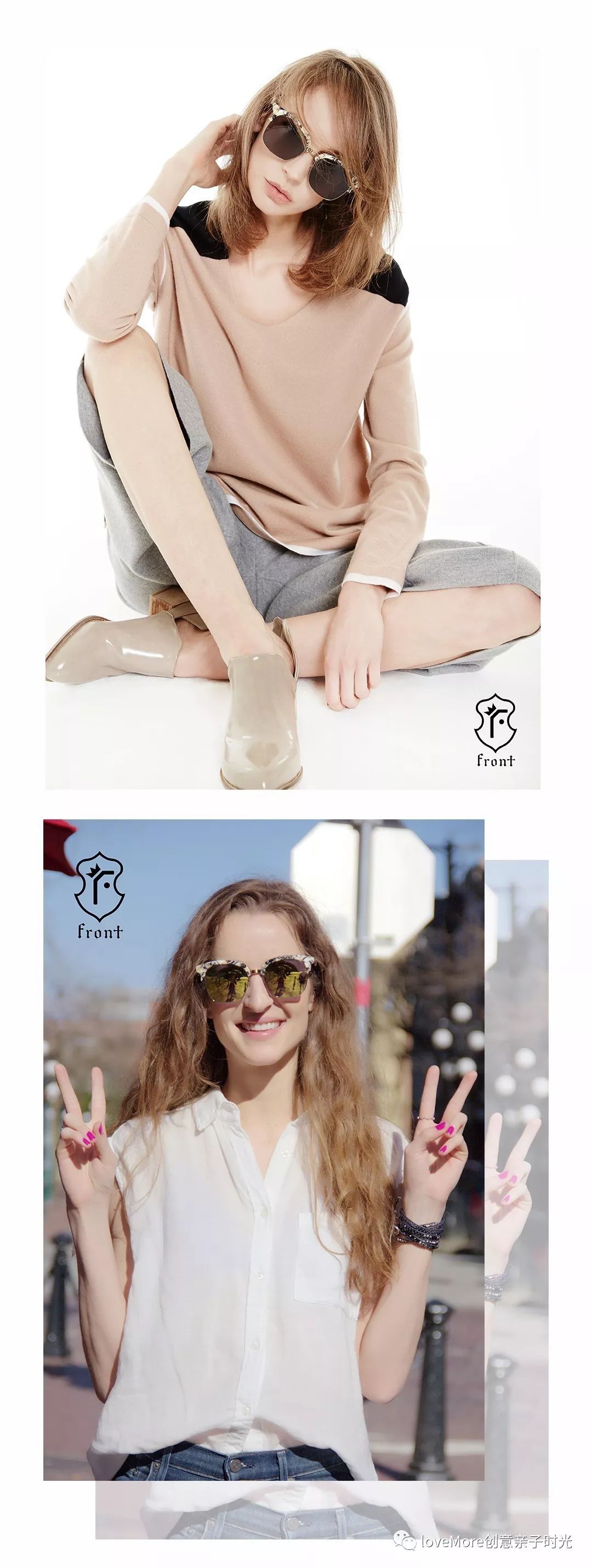 【骨折价太划算才上就快断货!】超多明星同款~韩国韩国设计师品牌Front更适合亚洲人脸型的太阳镜