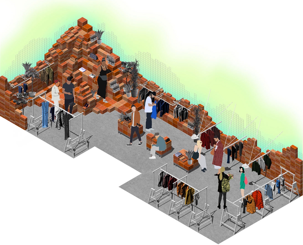 马德里开了家废墟服装店,这里有当下最流行的工业(地)风!