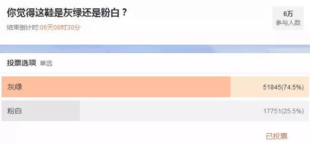 鞋子灰绿和粉白原图,颜色有争议的鞋子是灰绿还是粉白