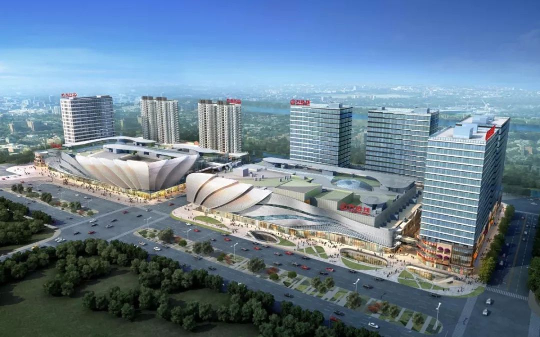 有宝龙城市广场、万达茂，复旦大学附属妇产科医院青浦分院，兰生复旦青浦分校...的青浦新城未来将打造成城市副中心