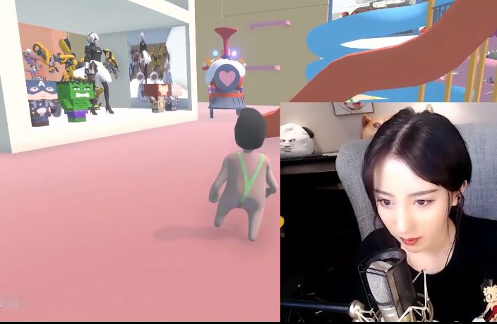 呆妹黑色吊带裙,呆妹儿流鼻血