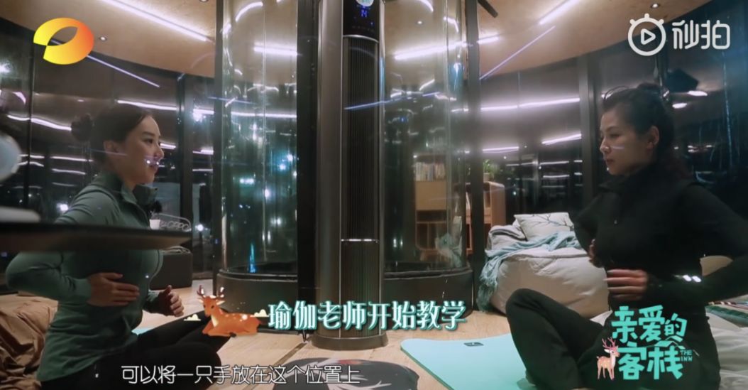 刘涛健身惊艳,刘涛沈月瑜伽