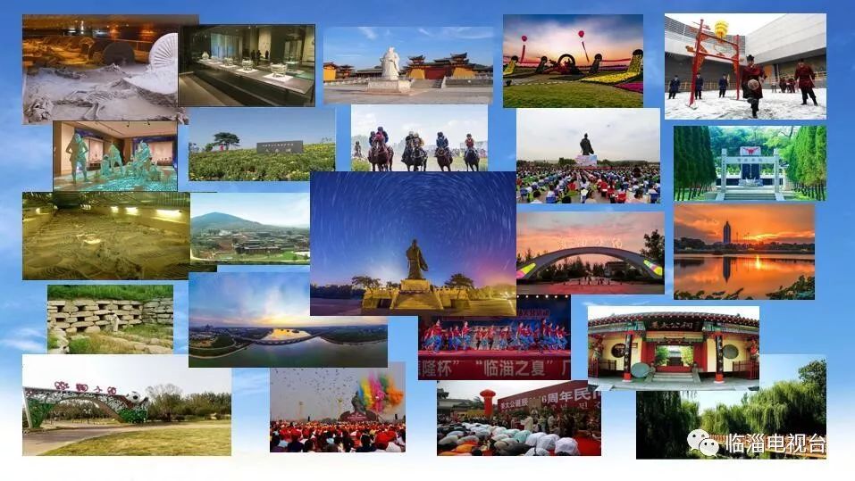 临淄梦幻花海,航拍临淄花海风景