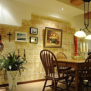 三浦友和豪宅的室内景