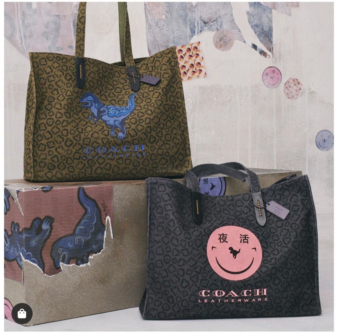 coach恐龙变身,fashion艺术家