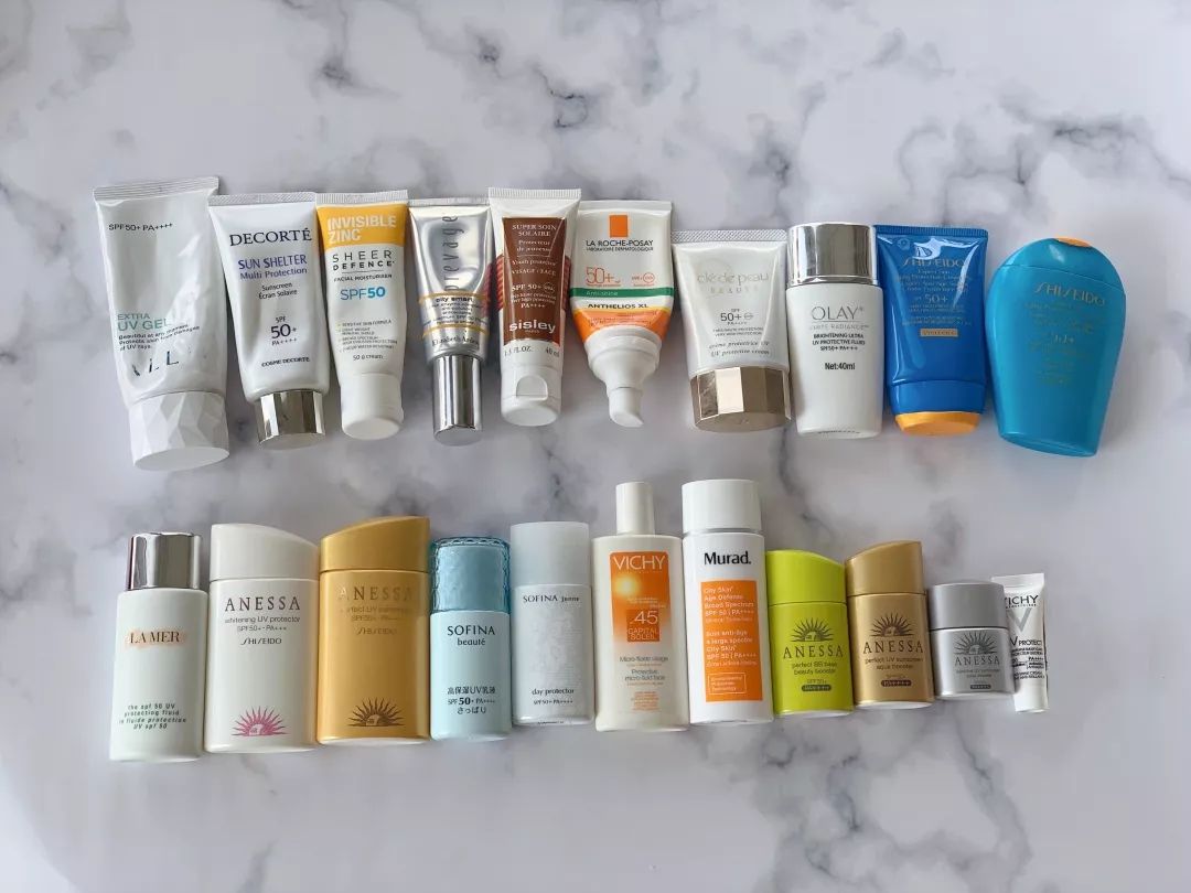 20款热门防晒霜,最好用的防晒霜真实测评