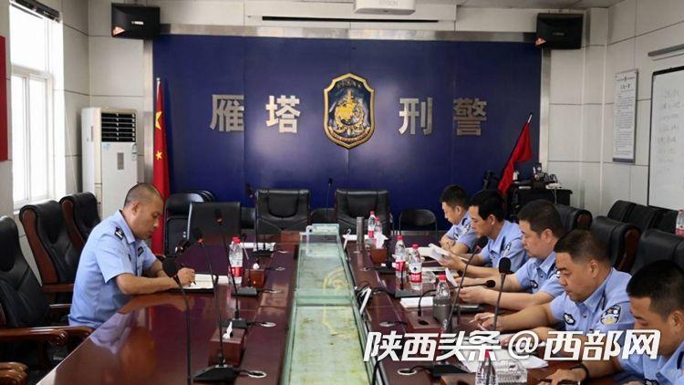 西安雁塔警方打击沙霸,警察打击非法盗卖水泥