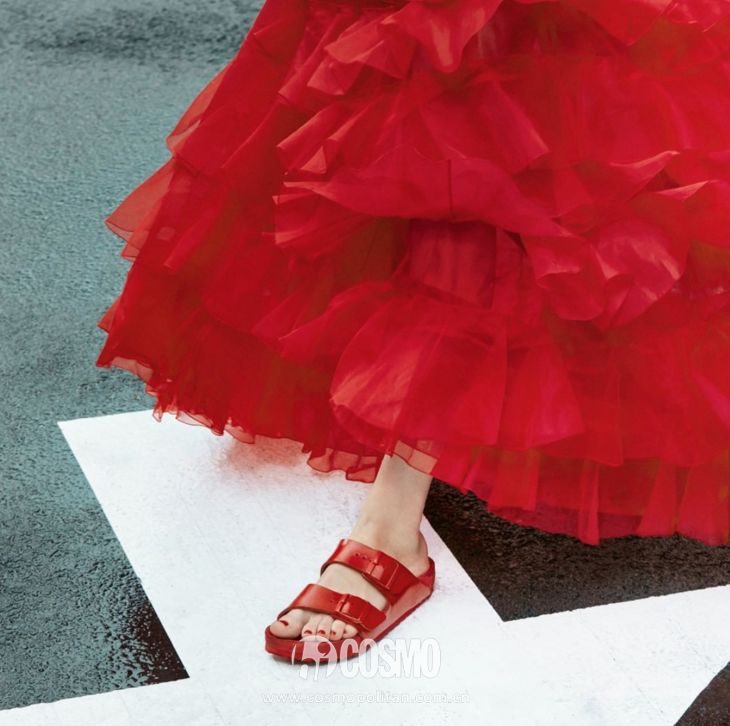 刘雯杨幂同款鞋子老爹鞋,刘雯杨幂同款马丁靴