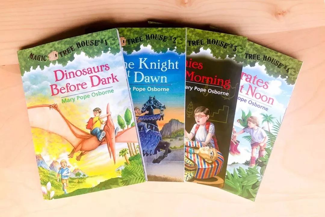 树屋英文原版书单推荐,英文童书神秘树屋