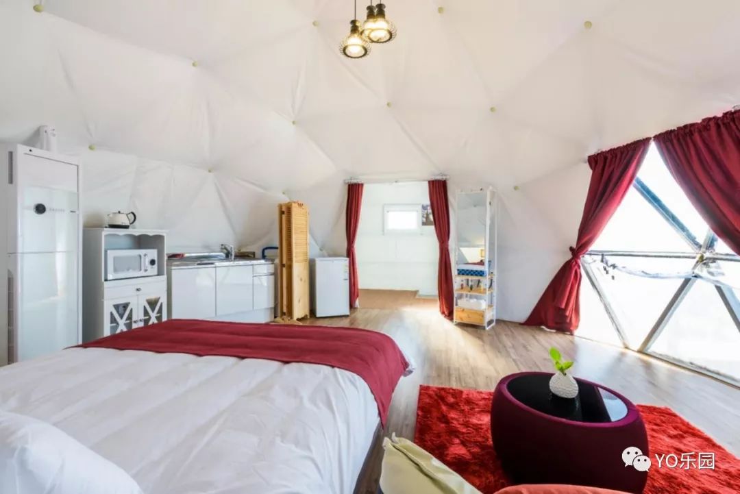 住帐篷一起看星星,住蒙古包看星星的地方