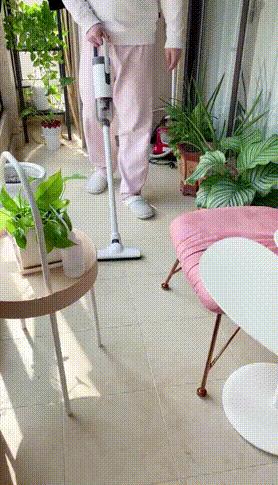 无绳便携式吸尘器,不用充电的家用小型吸尘器
