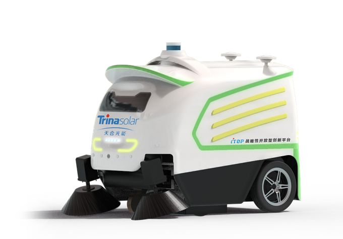 无人驾驶保洁机器人,智能网联无人驾驶巴士