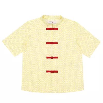 夏季改良中国风童装,改良版中式童装