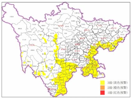 四川最新雨情预警,四川大到暴雨明后天强降雨仍持续