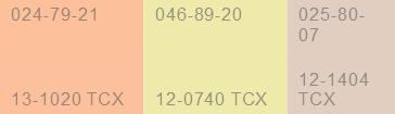 20年春夏男装流行色,2020国际服装春夏男装色彩配比