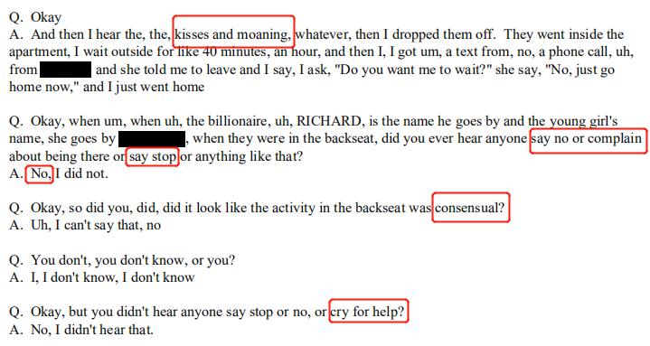 刘强东明州事件法庭原话,刘强东案警方录音