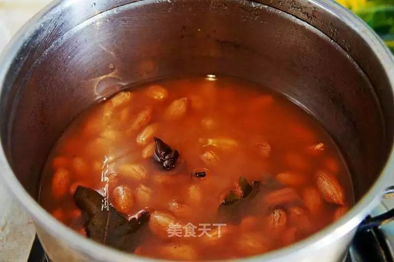 茴香花生米凉拌,茴香油炸花生米