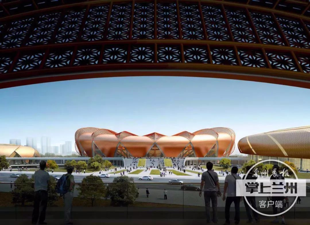 兰州奥体中心建设规模居全国第六,兰州奥体中心舞台搭建过程