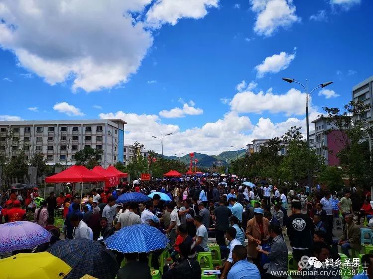 红路彩旗舞易地搬迁擂战鼓