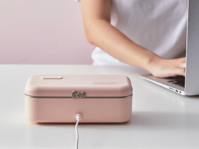 HelloKitty45周岁限定版!一只会自己热饭的便当盒|吃货爱生活