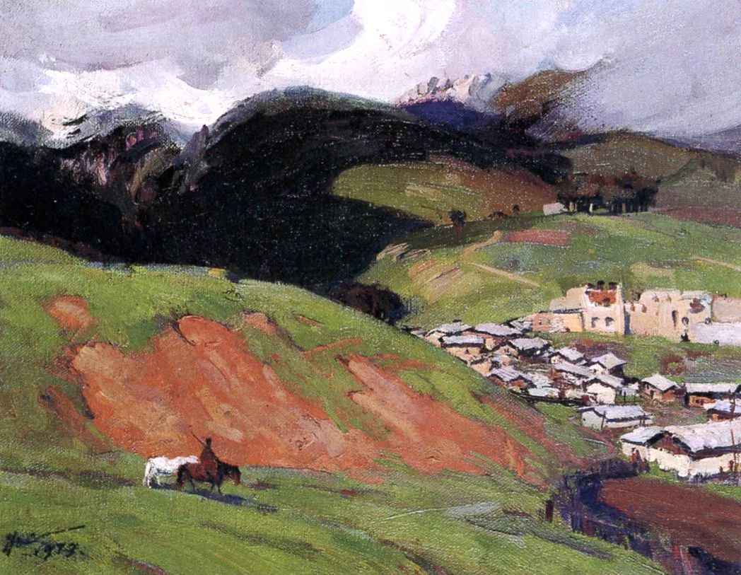 中国油画家朱乃正,朱乃正油画目前值得收藏吗