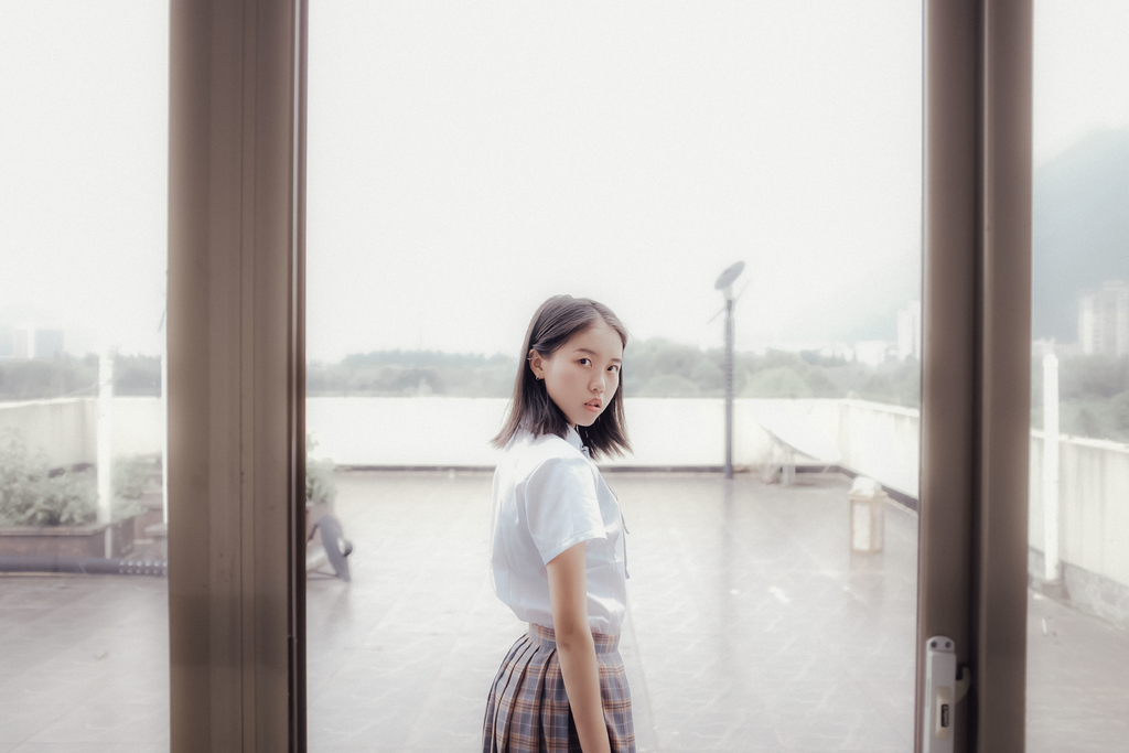 校园写真视频,校园写真集体构图