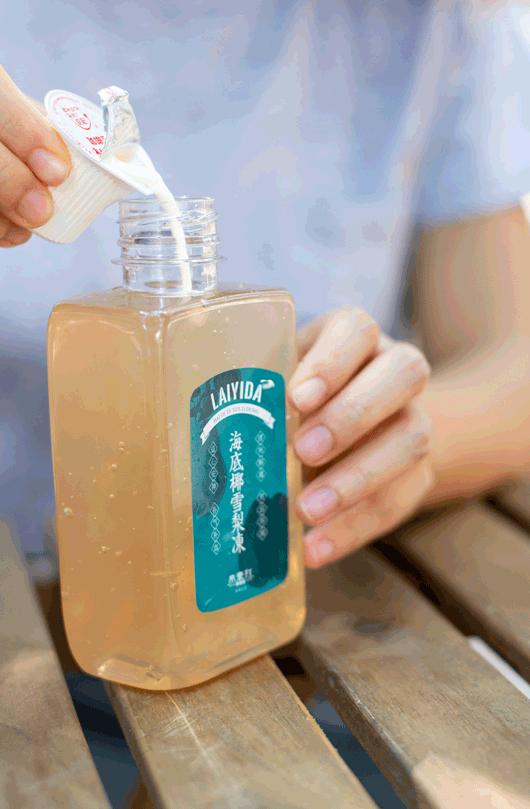 可以吸的流质糖,可以吸着喝的糖