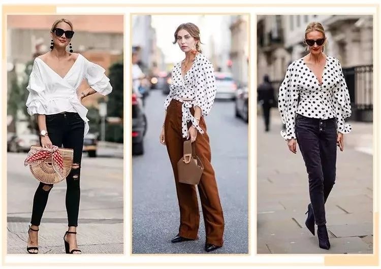 优雅知性衬衫怎么穿好看,简单的衬衫这样穿也好看