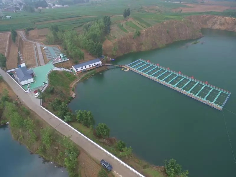 矿坑养鱼行不行,矿坑适合网箱养鱼吗