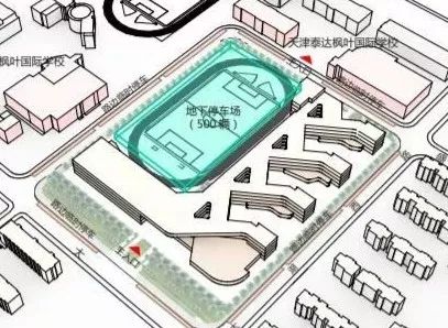 泰达实验学校东校区,泰达实验学校片区