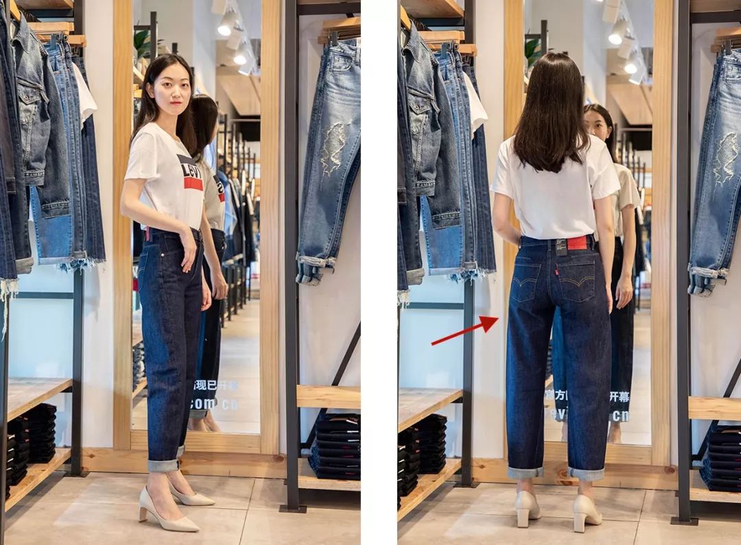 男显瘦显高修身弹力牛仔裤,加绒牛仔裤女款高腰显高显瘦直筒