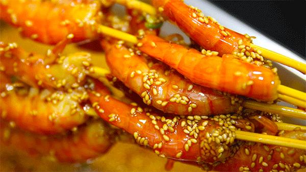 成都网红小吃棒棒鸡,网红小吃棒棒鸡