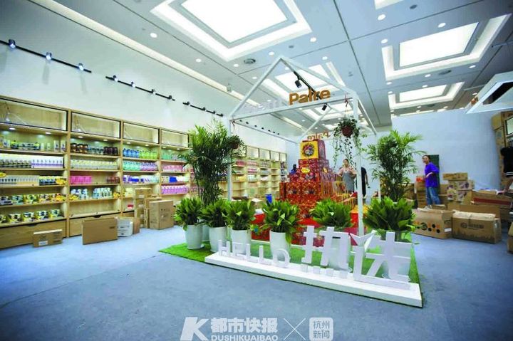 今天的武林广场,100万种全球好物一站式等你买买买!2019浙江国际(武林洋淘)进口博览会开幕