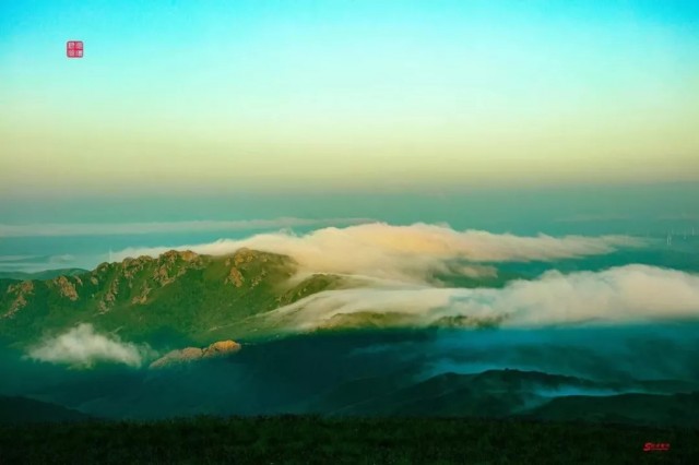 罕山云海，美爆了