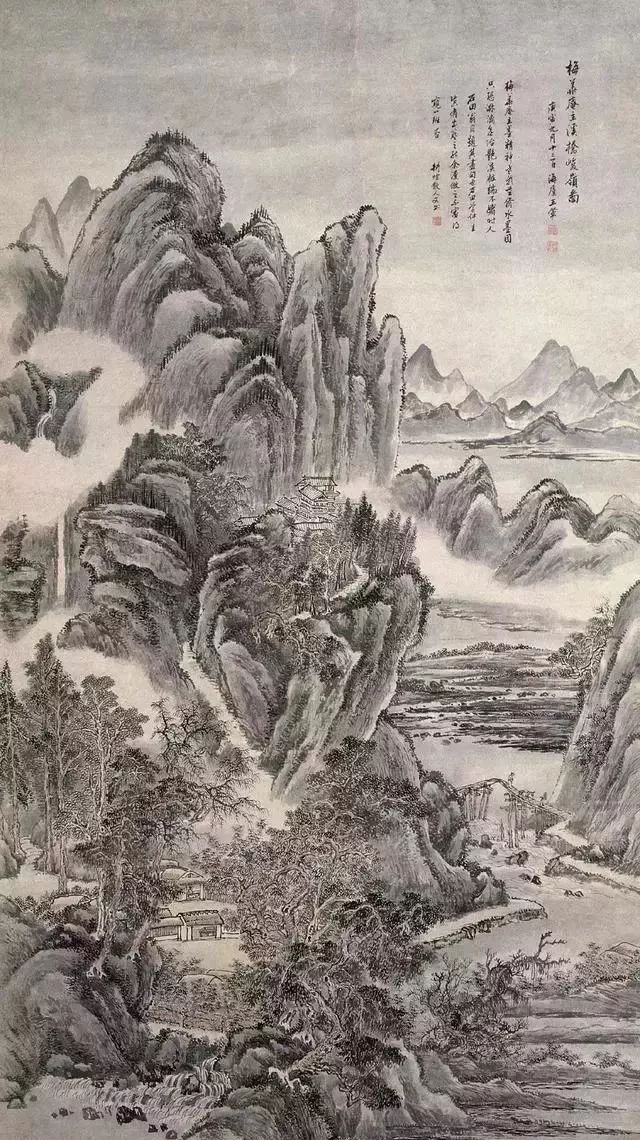 清初画坛之四王与四僧的较量,清初画坛六大家