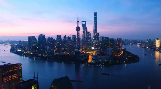 一座城，十六个区，4分20秒带你看航拍上海