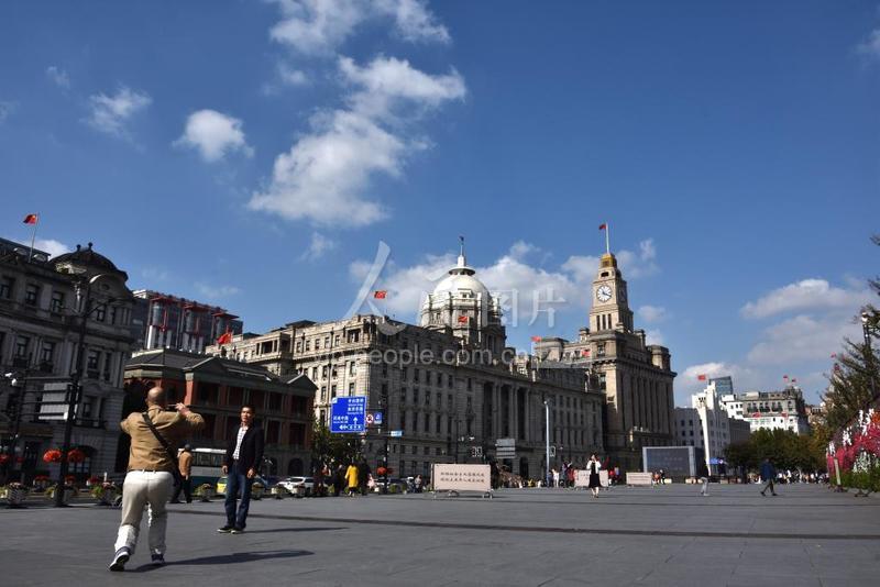 上海天气上海外滩风景,上海迎梅天气