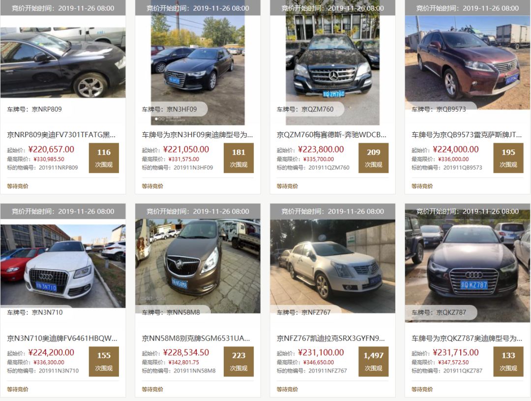 无需摇号的京牌车型,不用摇号就能买车