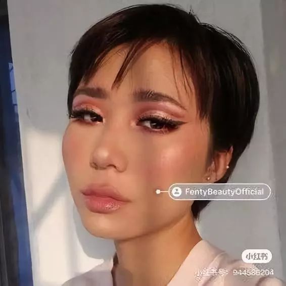 单眼皮肿眼泡轻欧美眼妆教程,单眼皮肿眼泡无眼影眼妆教程