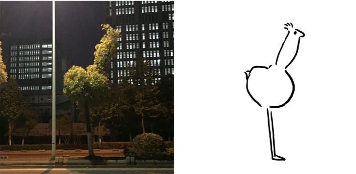 这张图非常火,网友留言说:这个星星就不知道把板凳往前挪一挪吗